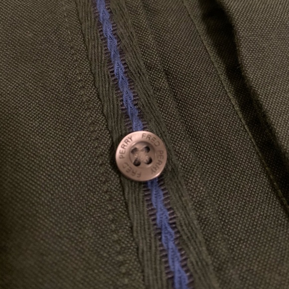 Fred Perry Button Down - Green - Picture 2 of 5